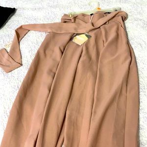 Wide leg dress pants